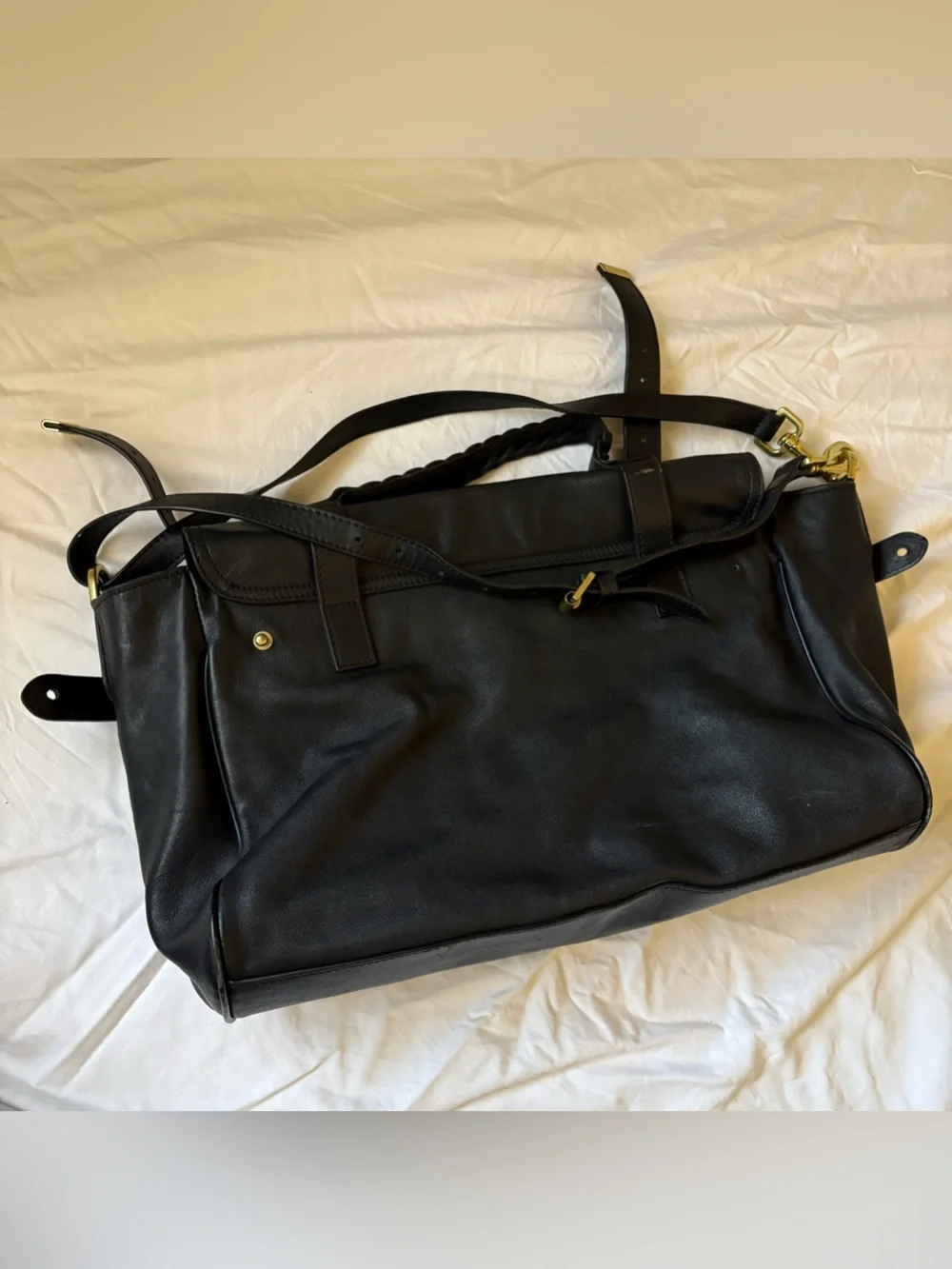 Mulberry Bag Alexa Shoulder Bag Black Oversized Tote